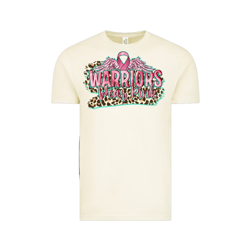 Warriors Wear Pink Breast Cancer Vintage Tee by CowGirlArtShop | Teevron