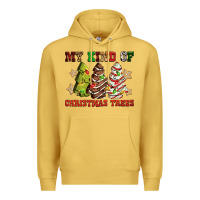 Antique Gold My kind of Christmas trees Premium Hoodie - RanaPortraitStore