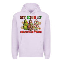 Lilac My kind of Christmas trees Premium Hoodie - RanaPortraitStore