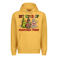 Mustard My kind of Christmas trees Premium Hoodie - RanaPortraitStore