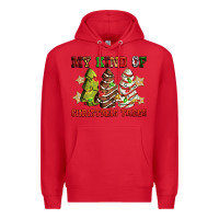 Red My kind of Christmas trees Premium Hoodie - RanaPortraitStore