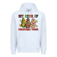 White My kind of Christmas trees Premium Hoodie - RanaPortraitStore