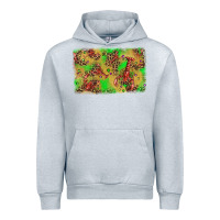 Heather Grey mardi gras crawfish and glitter background Urban Hoodie - AdoDesignShop