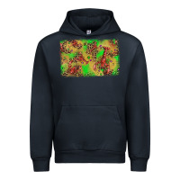 Navy mardi gras crawfish and glitter background Urban Hoodie - AdoDesignShop