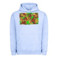 Mardi Gras Crawfish And Glitter Background Urban Hoodie | Teevron
