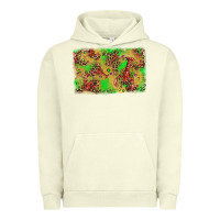 Pigment Pistachio mardi gras crawfish and glitter background Urban Hoodie - AdoDesignShop