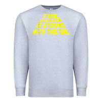 Heather Grey the sarcasm is strong with this one Premium Sweatshirt - longCreatives