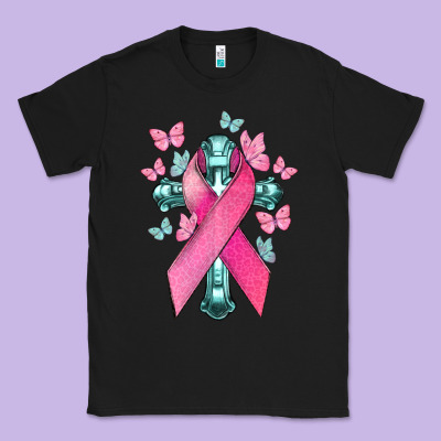 Cancer Cross Cancer Awareness Classic Tee Designed By Howdyjamesfarm