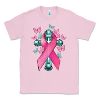 Bubblegum Pink Cancer Cross Cancer Awareness Classic Tee - HowdyJamesFarm