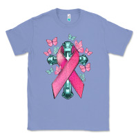 Colony Blue Cancer Cross Cancer Awareness Classic Tee - HowdyJamesFarm