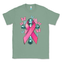 Sage Cancer Cross Cancer Awareness Classic Tee - HowdyJamesFarm
