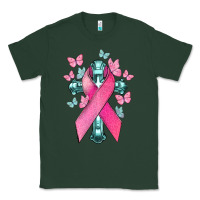 Sports Green Cancer Cross Cancer Awareness Classic Tee - HowdyJamesFarm