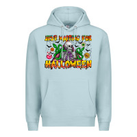 Blue Mist Just Mating For halloween Premium Hoodie - CowhideDigitalArt