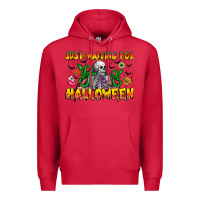 Cardinal Just Mating For halloween Premium Hoodie - CowhideDigitalArt