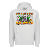 Dove Grey Just Mating For halloween Premium Hoodie - CowhideDigitalArt