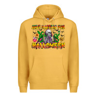 Mustard Just Mating For halloween Premium Hoodie - CowhideDigitalArt