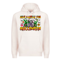 Pale Pink Just Mating For halloween Premium Hoodie - CowhideDigitalArt