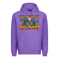 Purple Just Mating For halloween Premium Hoodie - CowhideDigitalArt