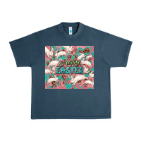 Midnight Navy Easter Bunny  tumbler Easter Day Urban Heavy Tee - HowdyJamesFarm