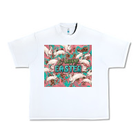 White Easter Bunny  tumbler Easter Day Urban Heavy Tee - HowdyJamesFarm
