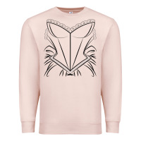 Pale Pink Wedding Dress , Simple Marriage Bridal Shower Gift Premium Sweatshirt - longCreatives