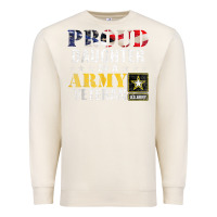 Sandshell proud daughter of a army veteran american flag military gift Premium Sweatshirt - longCreatives