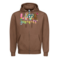 Chestnut love summer with gnome Zipper Hoodie - Artiststas