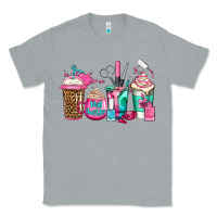 Heather Grey nail hustler coffee cups Classic Tee - Jasminsmagicworld