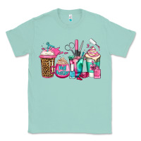 Seafoam nail hustler coffee cups Classic Tee - Jasminsmagicworld