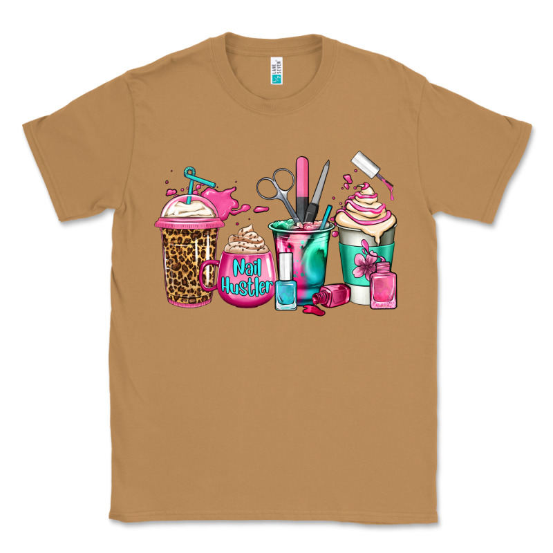 Nail Hustler Coffee Cups Classic Tee by Jasminsmagicworld | Teevron