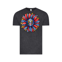 Vintage Black american sunflower Vintage Tee - Jasminsmagicworld