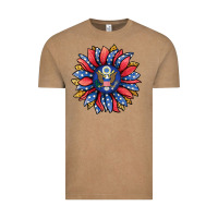 Vintage Coffee american sunflower Vintage Tee - Jasminsmagicworld