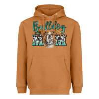 Meerkat bulldog mom Heavyweight Hoodie - BarkalooDesign