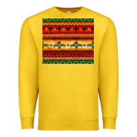 Lemon thunderbird bullskull Aztec pattern Premium Sweatshirt - BarkalooDesign