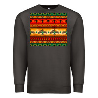Smoke thunderbird bullskull Aztec pattern Premium Sweatshirt - BarkalooDesign