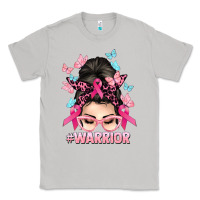 Moon Dust Warrior Cancer messy bun Cancer Awareness Classic Tee - HowdyJamesFarm