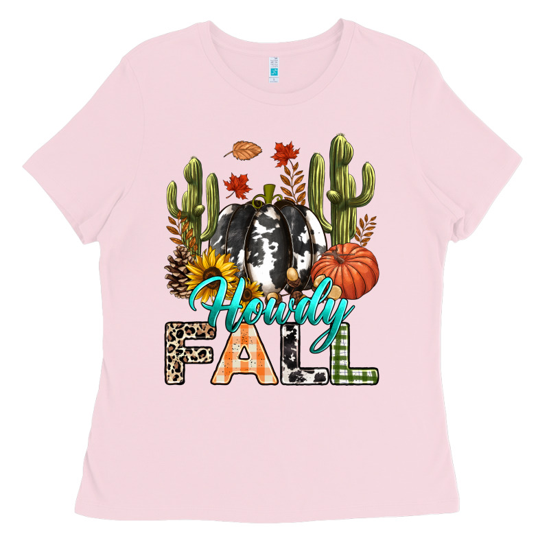 Howdy Fall Ladies Tee by texasbilliewilder | Teevron