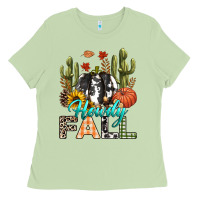 Matcha Howdy Fall Ladies Tee - texasbilliewilder