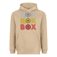 Mushroom Vintage Retro Box Box Box Formula Racing Heavyweight Hoodie - longCreatives