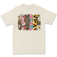 Bone Easter Brushstroke With Quail Eggs Daisy And Bunny Premium Tee - RanaPortraitStore