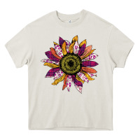 Cream Sunflower Heavy Core Tee - Bettercallsaul