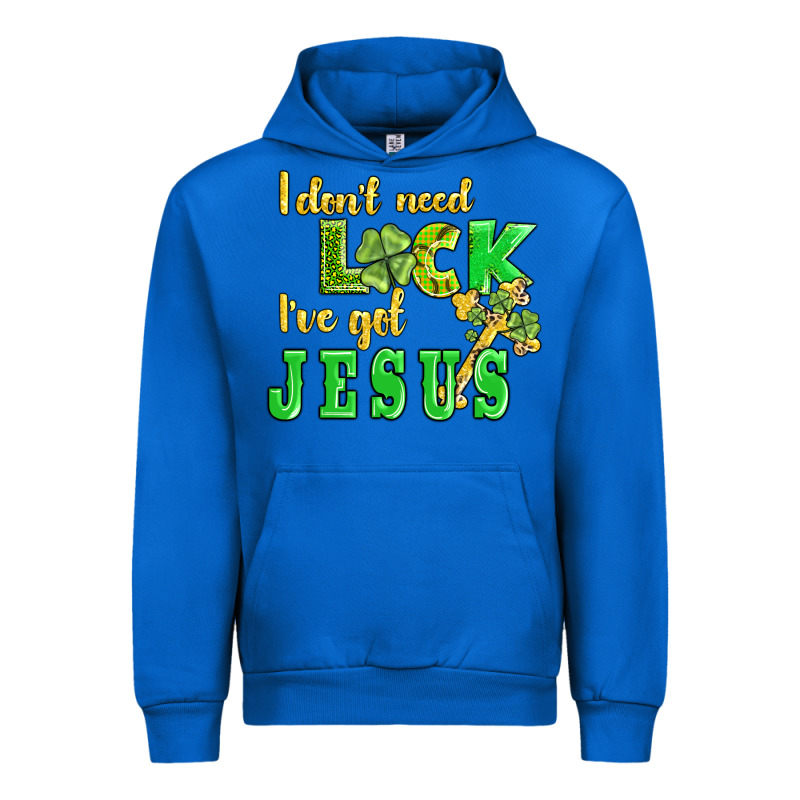 I Dont Need Luck I Have Got Jesus Urban Hoodie by AdoDesignShop | Teevron