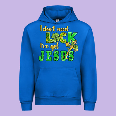 I Dont Need Luck I Have Got Jesus Urban Hoodie Designed By Adodesignshop