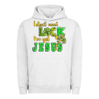 Pigment Lunar Rock i dont need luck i have got jesus Urban Hoodie - AdoDesignShop