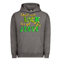 Pigment Tornado i dont need luck i have got jesus Urban Hoodie - AdoDesignShop