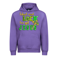 Tulip i dont need luck i have got jesus Urban Hoodie - AdoDesignShop