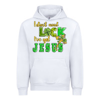 White i dont need luck i have got jesus Urban Hoodie - AdoDesignShop