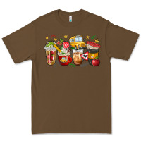 Cacao school bus coffee cups Premium Tee - NancyCooperArtShop