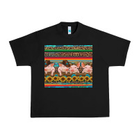 Black western serape pigs Urban Heavy Tee - RanaPortraitStore