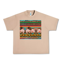 Burro western serape pigs Urban Heavy Tee - RanaPortraitStore
